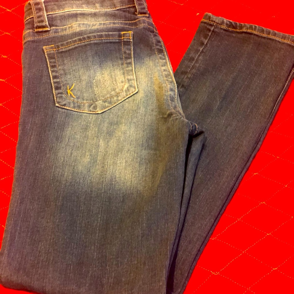 Kut Women’s distressed jeans ankle size 4